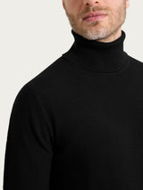 Dolcevita Punto Links in Merino Soft Neri Uomo - Ragno