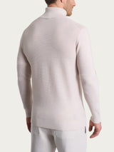 Dolcevita Punto Links in Merino Soft Bianchi Uomo - Ragno