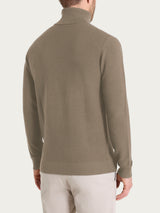 Dolcevita Punto Links in Merino Soft Marroni Uomo - Ragno