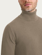 Dolcevita Punto Links in Merino Soft Marroni Uomo - Ragno