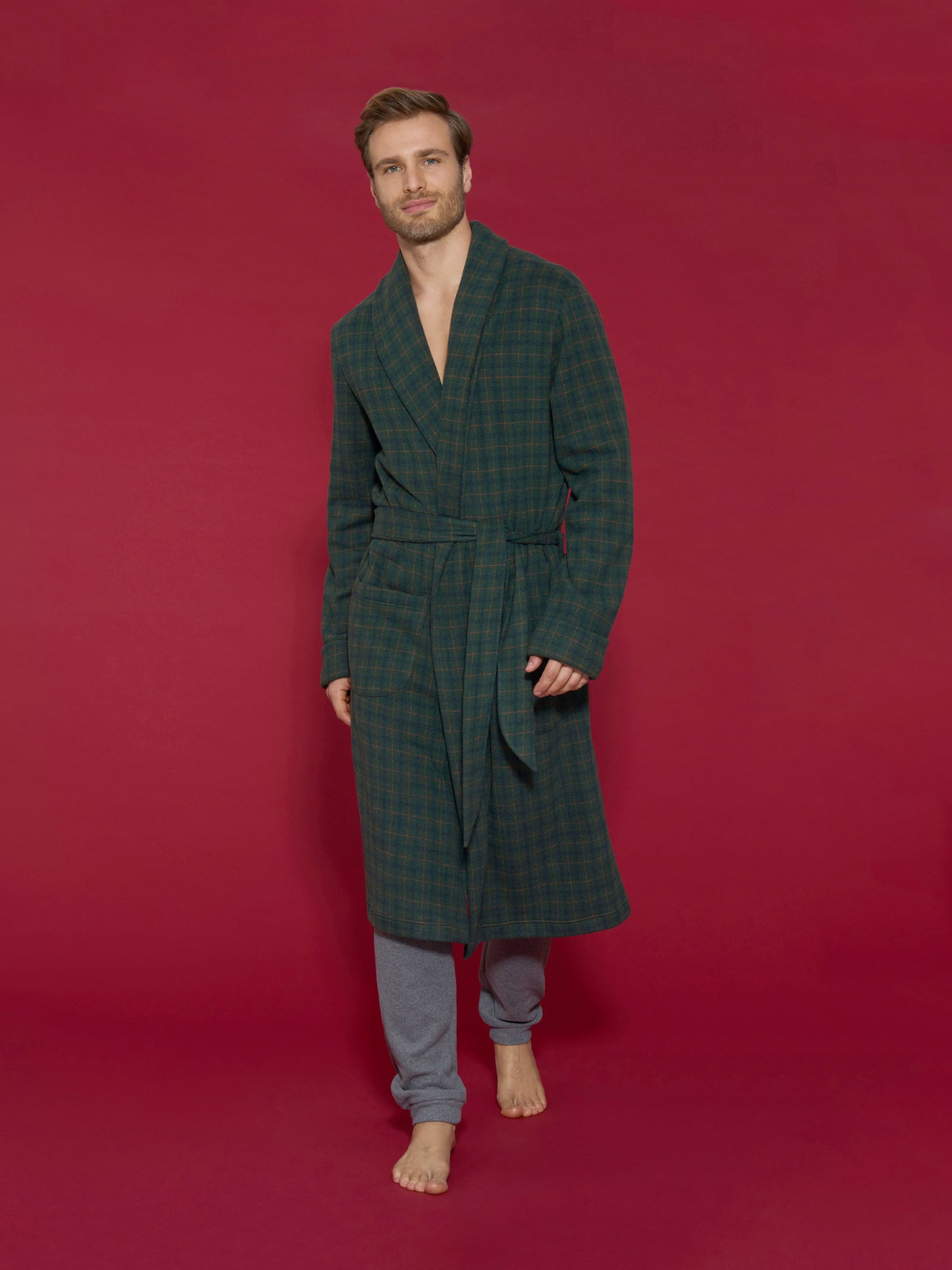 Giacca Invernale Vestaglie Invernali Uomo Vestaglia Lunga Da