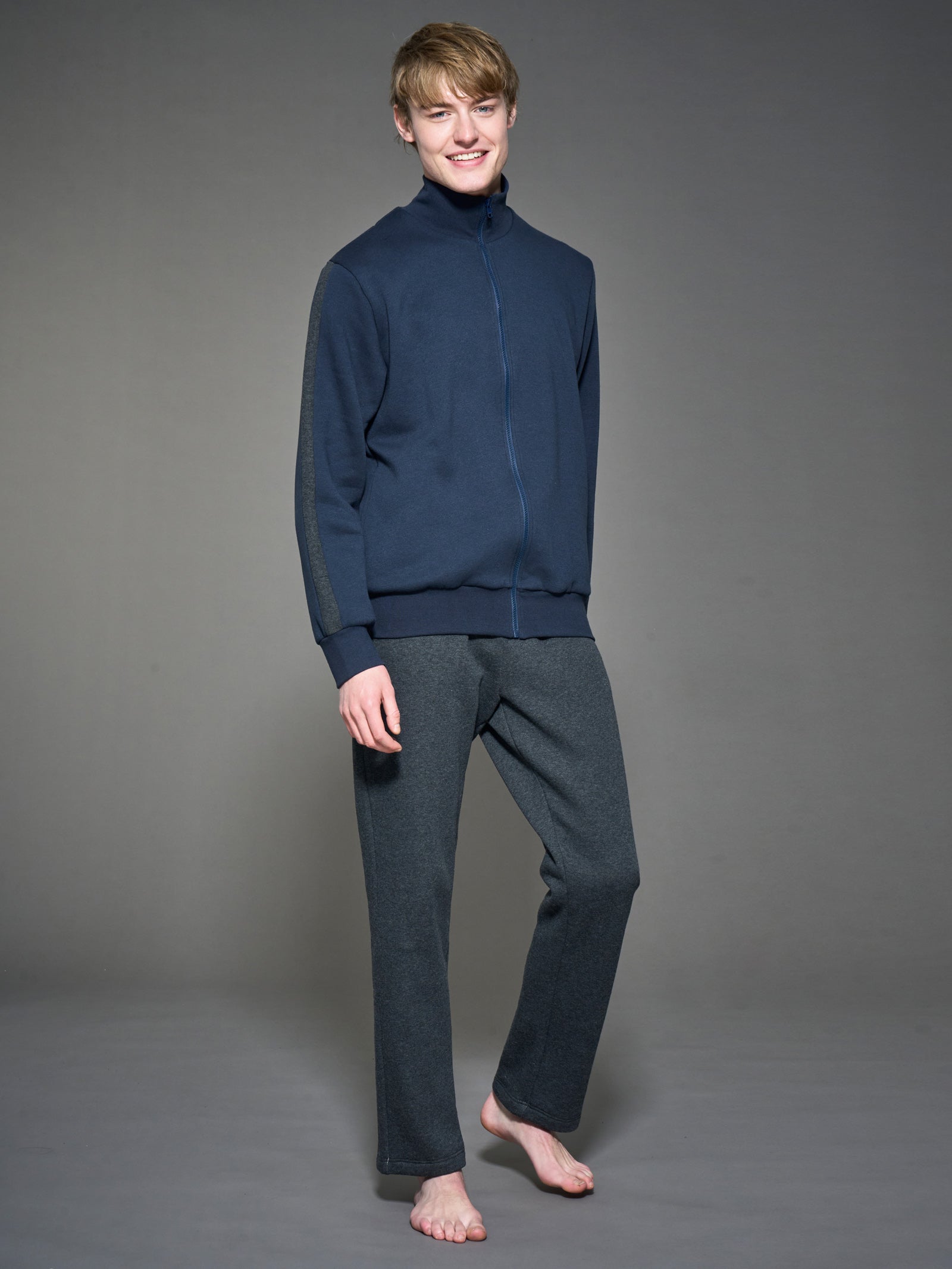 Elegante Completo Uomo Regular Fit Azzurro Chiaro Con Calze - Taglie Grandi