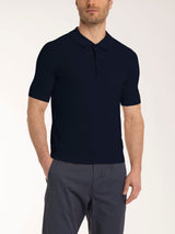 Polo Punto Links in puro cotone Blu Uomo - Ragno