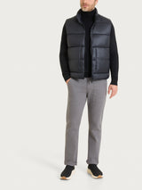 Shiny Puffer piumino smanicato Neri Uomo - Ragno