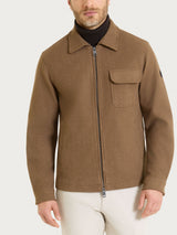 SoftCoat Giacca con collo camicia Marroni Uomo - Ragno