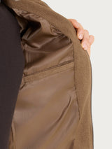 SoftCoat Giacca con collo camicia Marroni Uomo - Ragno