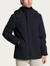SoftCoat Parka con cappuccio Blu Uomo - Ragno
