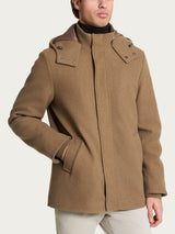 Parka in Vegan Wool Marroni Uomo - Ragno