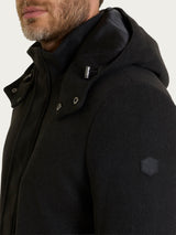 SoftCoat Parka con cappuccio Neri Uomo - Ragno