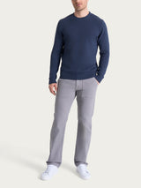 Pull girocollo in Winter Cotton Azzurri Uomo - Ragno