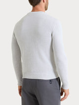 Pull girocollo in Winter Cotton Grigi Uomo - Ragno