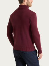 Dolcevita in Winter Cotton Viola Uomo - Ragno