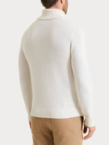 Dolcevita in Merino Soft Bianchi Uomo - Ragno