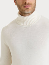 Dolcevita in Merino Soft Bianchi Uomo - Ragno