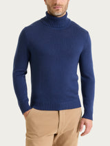 Dolcevita in Merino Soft Viola Uomo - Ragno