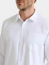 Camicia classica in Oxford Double Twisted Bianchi Uomo - Ragno