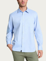 Camicia classica in Oxford Double Twisted Azzurri Uomo - Ragno