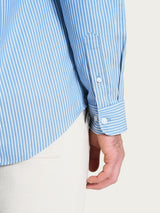 Camicia classica in Oxford Double Twisted Azzurri Uomo - Ragno