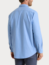 Camicia classica in Oxford Double Twisted Azzurri Uomo - Ragno