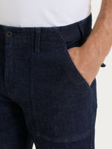 Jeans Explorer in Super Denim Viola Uomo - Ragno