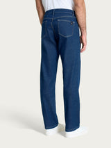 Jeans Bootleg in Super Denim Blu Uomo - Ragno