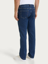 Jeans Bootleg in Super Denim Blu Uomo - Ragno