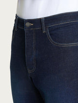 Jeans Bootleg in Super Denim Viola Uomo - Ragno
