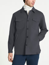 Shacket in Cotton Compact Grigi Uomo - Ragno