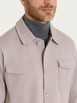 Shacket in Cotton Compact Grigi Uomo - Ragno