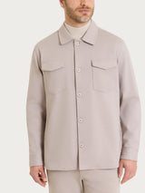 Shacket in Cotton Compact Grigi Uomo - Ragno
