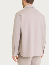 Shacket in Cotton Compact Grigi Uomo - Ragno