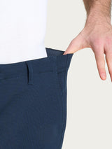 Pantalone con tasche america in Cotton Compact Blu Uomo - Ragno