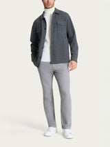 Shacket in Eco Jacquard Verdi Uomo - Ragno