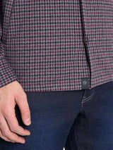 Shacket in Eco Jacquard Viola Uomo - Ragno