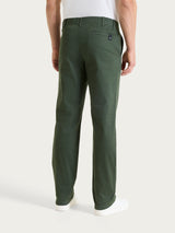 Pantalone con tasche america in Twill Eco Cotton Verdi Uomo - Ragno