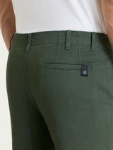 Pantalone con tasche america in Twill Eco Cotton Verdi Uomo - Ragno