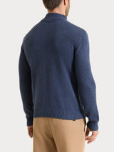 Lupetto in Winter Cotton Azzurri Uomo - Ragno