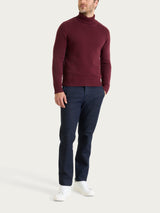 Lupetto in Winter Cotton Viola Uomo - Ragno