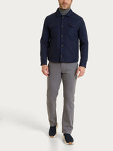 SoftCoat Shacket Blu Uomo - Ragno