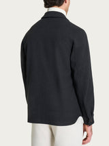 SoftCoat Shacket Neri Uomo - Ragno
