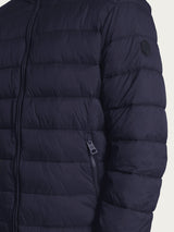 Piumino con cappuccio in Vegan Down Blu Uomo - Ragno