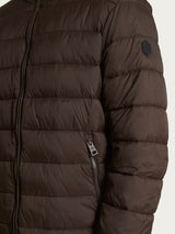 Piumino con cappuccio in Vegan Down Marroni Uomo - Ragno