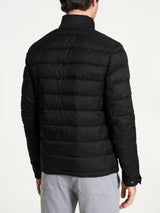 Satin Puffer piumino corto classico Neri Uomo - Ragno