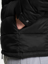 Satin Puffer piumino corto classico Neri Uomo - Ragno