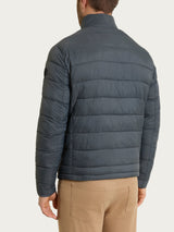 Satin Puffer piumino corto classico Grigi Uomo - Ragno