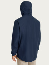 Parka con cappuccio in Shelter Outer Blu Uomo - Ragno