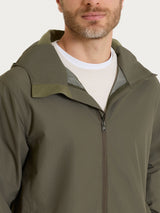 Parka con cappuccio in Shelter Outer Verdi Uomo - Ragno