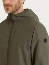 Parka con cappuccio in Shelter Outer Verdi Uomo - Ragno