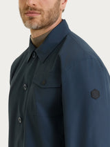 Giacca con bottoni in Shelter Outer Blu Uomo - Ragno