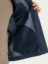Giacca con bottoni in Shelter Outer Blu Uomo - Ragno